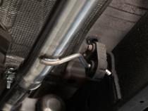 2019-Up Silverado/Sierra 1500 2.7L Armor Pro T304 Stainless Steel 3 Inch Cat-Back, 2.5 Inch Dual Split Rear Exit MBRP