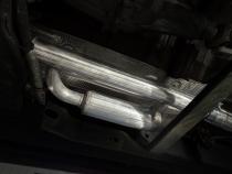 2019-Up Silverado/Sierra 1500 2.7L Armor Pro T304 Stainless Steel 3 Inch Cat-Back, 2.5 Inch Dual Split Rear Exit MBRP