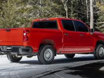 2019-Up Silverado/Sierra 1500 2.7L Armor Pro T304 Stainless Steel 3 Inch Cat-Back, 2.5 Inch Dual Split Rear Exit MBRP