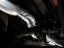2019-Up Silverado/Sierra 1500 2.7L Armor Pro T304 Stainless Steel 3 Inch Cat-Back, 2.5 Inch Dual Split Rear Exit MBRP