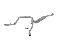 Cat Back Exhaust System Dual Split Side Aluminized Steel For 03-07 Silverado/Sierra 1500 Classic 4.8/5.3L RC Short Bed MBRP