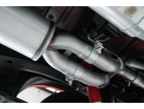 2.5 Inch Cat Back Exhaust System For 19-up Silverado/Sierra 1500 6.2L, 2022 Silverado LTD/ Sierra Limited 6.2L Dual Rear 304 Stainless Steel MBRP