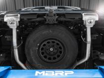 2.5 Inch Cat Back Exhaust System For 19-Up Silverado/Sierra 1500 5.3L and 2022 Silverado LTD/ Sierra Limited 5.3L Dual Rear Aluminized Steel MBRP