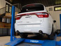 11-Present Dodge Durango 3.6L, Armor Pro 3-Inch Cat-Back Dual Split Rear with CF Tips, Street Profile MBRP