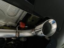 2021-2024 Ford Bronco Sport 2.0L EcoBoost T409 Stainless Steel 2.5 Inch Resonator-Back Dual Split Rear Exit MBRP Exhaust System