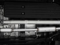 21-Up Ford F-150 Black Coated Aluminized Steel 3 Inch Cat-Back Single Side Exhaust System MBRP
