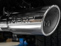 21-Up Ford F-150 Black Coated Aluminized Steel 3 Inch Cat-Back Single Side Exhaust System MBRP