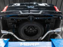 21-Up Ford F-150 T409 Stainless Steel 3 Inch Cat-Back 2.5 Inch Dual Split Side Exhaust System MBRP