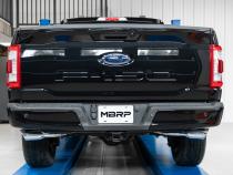 21-Up Ford F-150 T409 Stainless Steel 3 Inch Cat-Back 2.5 Inch Dual Split Side Exhaust System MBRP