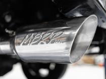 21-Up Ford F-150 Black Coated Aluminized Steel 3 Inch Cat-Back 2.5 Inch Dual Split Rear Exhaust System MBRP