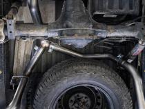 Ford 3 Inch Cat Back Exhaust System Dual Split Rear Exit For 19-23 Ford Ranger EcoBoost 2.3L MBRP