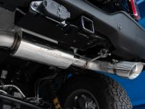 3 inch Cat-Back Single Rear Exit 2021-Up Ford Bronco Black Coated MBRP