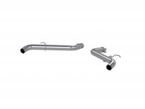 19-24 Ford Edge ST 2.0L EcoBoost V6 T304 Stainless Steel 2.5 Inch Axle-Back Dual Rear Exit MBRP