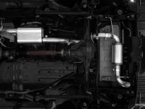 2021-Up Ford Bronco 2.3L/2.7L Aluminized Steel 3 Inch Cat-Back Single High Clearance Rear Exit Touring Armor Lite MBRP