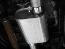 2021-Up Ford Bronco 2.3L/2.7L Aluminized Steel 3 Inch Cat-Back Single High Clearance Rear Exit Touring Armor Lite MBRP