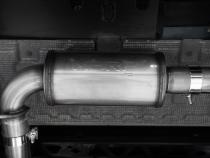 2021-Up Ford Bronco 2.3L/2.7L Aluminized Steel 3 Inch Cat-Back Single High Clearance Rear Exit Touring Armor Lite MBRP