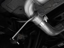 2021-Up Ford Bronco 2.3L/2.7L Aluminized Steel 3 Inch Cat-Back Single High Clearance Rear Exit Touring Armor Lite MBRP