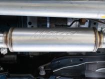Ford 4 Inch Exhaust Resonator Back Single Side Armor Lite For 17-Up Ford F250/F350 MBRP