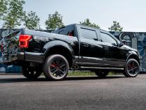 3 Inch Cat Back Exhaust System Pre-Axle Dual Outlet Black Coated Street Version For 15-20 Ford F-150 MBRP