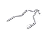 24-Present Ford Ranger Raptor 3.0L EcoBoost, Armor Pro 3-Inch Axle-Back Dual Rear Turn-Down MBRP