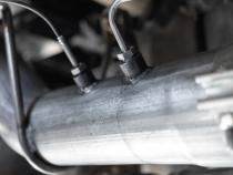 20-25 Silverado/Sierra 2500/3500 Armor BLK Black Coated Aluminized Steel 4 Inch Filter Back Single Side Exit Exhaust System MBRP