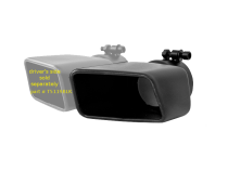 Exhaust Tip Rectangle Angled Cut Fits 3 Inch Systems Passenger Side MBRP