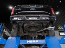 15-20 Ford F-150 2.7L, 3.5L and 5.0L Armor Lite 3-Inch Cat-Back Passenger Side Exit with Polished Tips MBRP